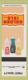 Matchbook Cover - Golden Isle Foods Soap