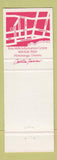 Matchbook Cover - Erin Mills Mississauga ON pink