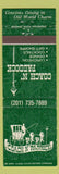 Matchbook Cover - Coach N Paddock Clinton NJ
