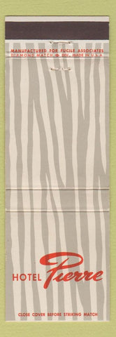 Matchbook Cover - Hotel Pierre