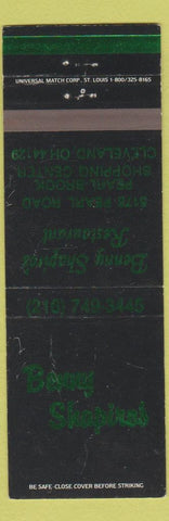 Matchbook Cover - Benny Shapiro's Restaurant Cleveland OH WEAR