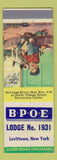 Matchbook Cover - Elks Lodge Levittown NY