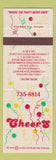 Matchbook Cover - Cheer's Restaurant TX?