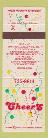 Matchbook Cover - Cheer's Restaurant TX?