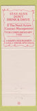 Matchbook Cover - Cheer's Restaurant TX?