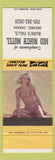 Matchbook Cover - Mid North Motel Burk's Falls ON pinup