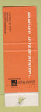 Matchbook Cover - Braniff International Airlines Alexander Girard WEAR