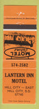 Matchbook Cover - Lantern Inn Motel Hill City SD