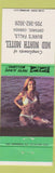 Matchbook Cover - Mid North Motel Burk's Falls ON pinup