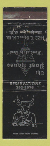 Matchbook Cover - Post House Washington DC WEAR