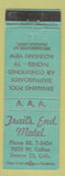 Matchbook Cover - Trail's End Motel Denver Colorado