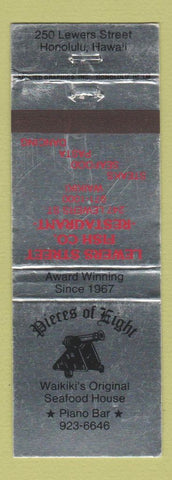 Matchbook Cover - Pieces of Eight Honolulu Hawaii WEAR