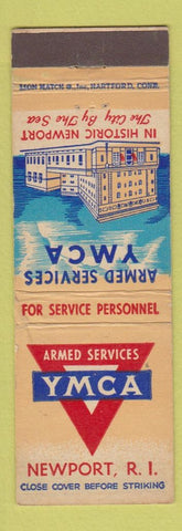 Matchbook Cover - Armed Services YMCA Newport RI
