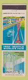 Matchbook Cover - 1962 Seattle World's Fair Space Needle US Science Pavilion WA