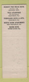 Matchbook Cover - Arthur L Roberts Hotels Arthur Hotel Rochester MN