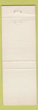 Matchbook Cover - 181 Grill Chicago IL