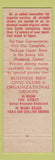 Matchbook Cover - Arthur Maisel's Restaurant Miami Beach FL