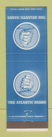 Matchbook Cover - Atlantic Banks Jacksonville FL