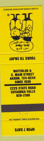 Matchbook Cover - Art's Place Akron Cuyahoga Falls OH