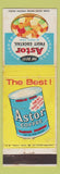 Matchbook Cover - Astor Fruit Cocktail Coffee WEAR