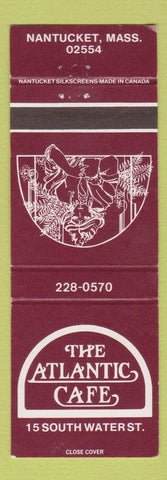 Matchbook Cover - Atlantic Cafe Nantucket MA