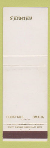 Matchbook Cover - Arthur's Restaurant Omaha NE