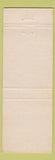 Matchbook Cover - Arthur Jacoby Garage Boiling Springs PA hillbilly