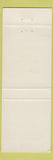 Matchbook Cover - Log Cabin Corner Laverne OK