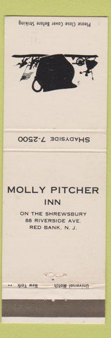 Matchbook Cover - Molly Pitcher Inn Red Bank NJ