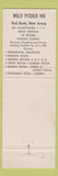 Matchbook Cover - Molly Pitcher Inn Red Bank NJ