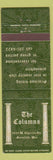 Matchbook Cover - The Columns Greenfield WI