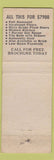 Matchbook Cover - Deutsch Realty Allentown PA