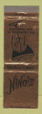 Matchbook Cover - Nino's San Francisco CA