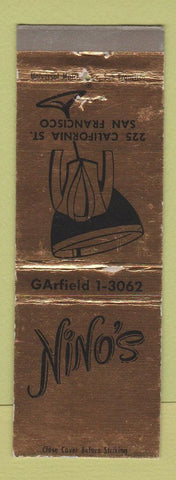 Matchbook Cover - Nino's San Francisco CA