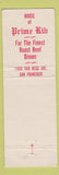 Matchbook Cover - House of Prime Rib San Francisco CA WORN