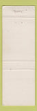 Matchbook Cover - Voll's Liquor Store Center Moriches NY