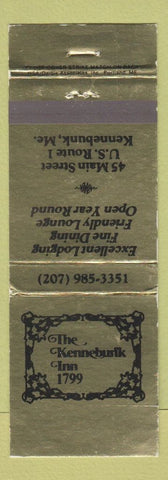 Matchbook Cover - Kennebunk Inn Kennebunk ME