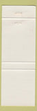Matchbook Cover - M&M Cafe Ozona TX