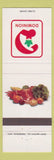 Matchbook Cover - Dominion Foods Grocery Steak Vegetables