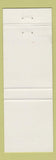 Matchbook Cover - Rock Port Truck Plaza MO oil gas white