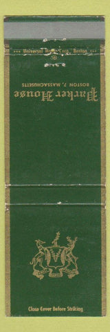 Matchbook Cover - Parker House Boston MA