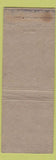 Matchbook Cover - Aux Steak Minute New York City WORN