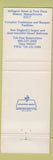 Matchbook Cover - Park Plaza Hotel Towers Boston MA