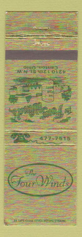Matchbook Cover - Four Winds Canton OH
