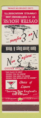 Matchbook Cover - New England Oyster House Lynnfield MA