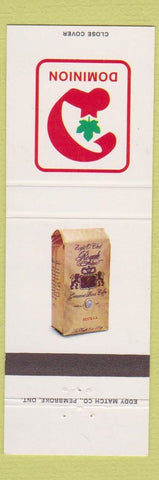 Matchbook Cover - Dominion Foods Coffee