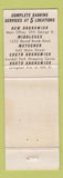 Matchbook Cover - National Bank Metuchen Middlesex New Brunswick NJ WEAR