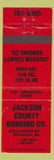 Matchbook Cover - Jackson County Bonding Pascagoula MS