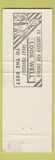 Matchbook Cover - South Main Laundry Dry Cleaning Lamar Colorado