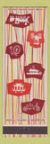 Matchbook Cover - Match Corp Mid Century Modern design